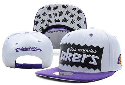 Los Angeles Lakers NBA Snapback Hat XDF183